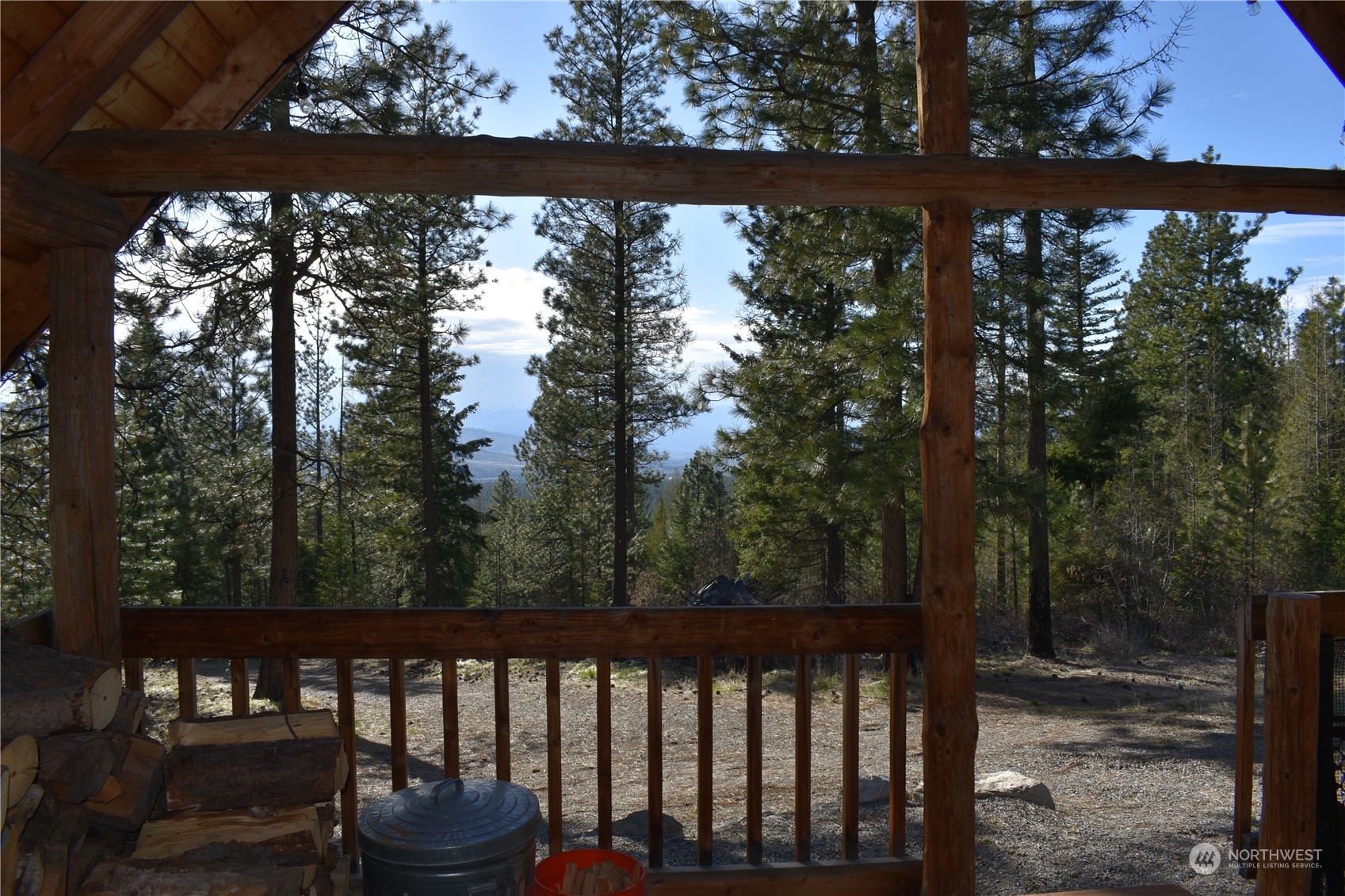 100 Lone Pine Trail Riverside, WA 98849 - Photo 31 of 37 a view of a porch with a yard