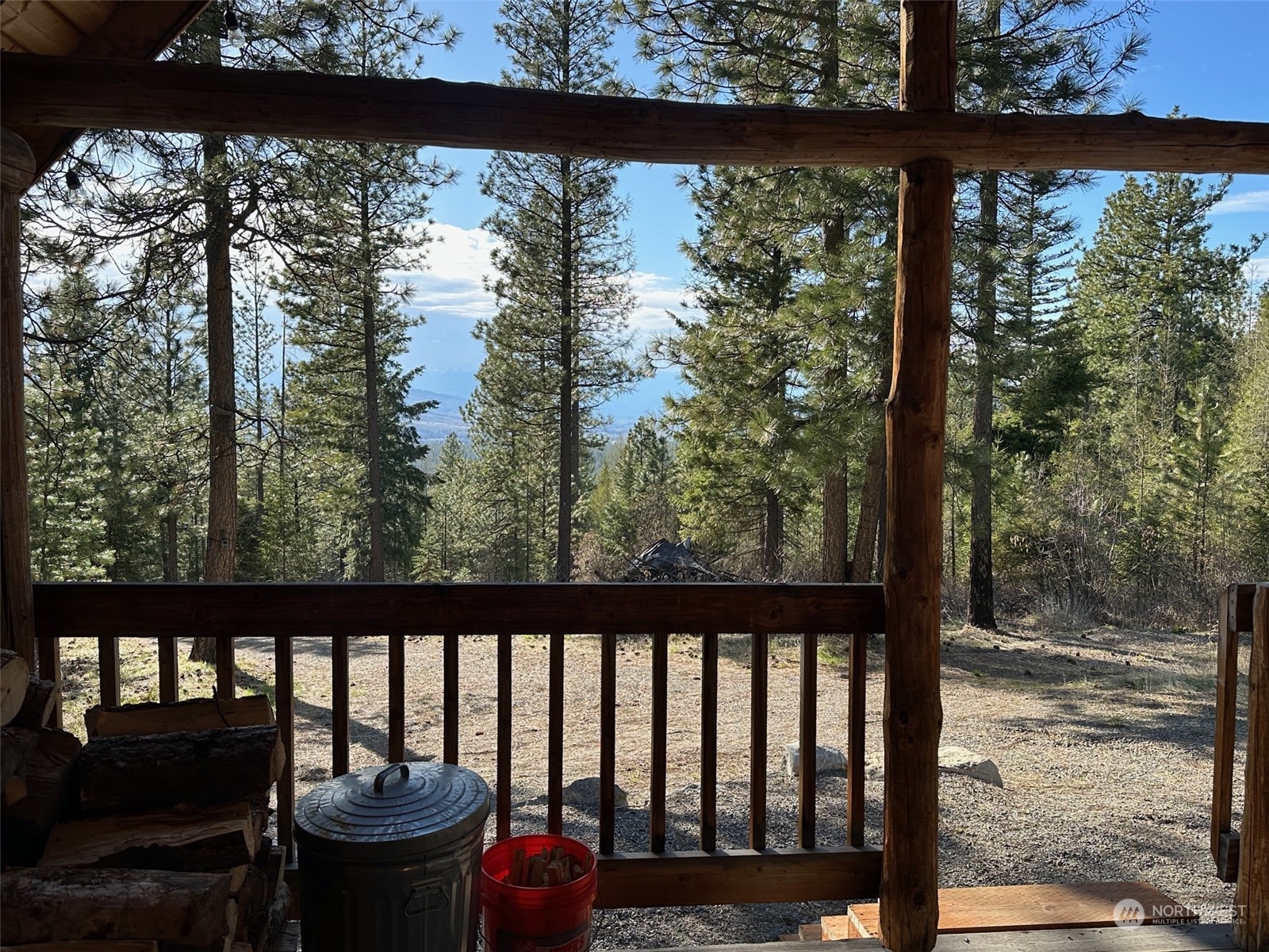 100 Lone Pine Trail Riverside, WA 98849 - Photo 36 of 37 a view of a balcony with outdoor space
