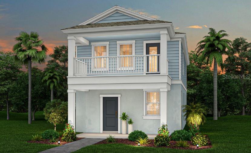 2701 Franklin Road St. Cloud, FL 34771 - Photo 1 of 1 Exterior Design - Artist rendering for this new construction home. Pictures are for illustration purposes only. Elevations, colors and options may vary.