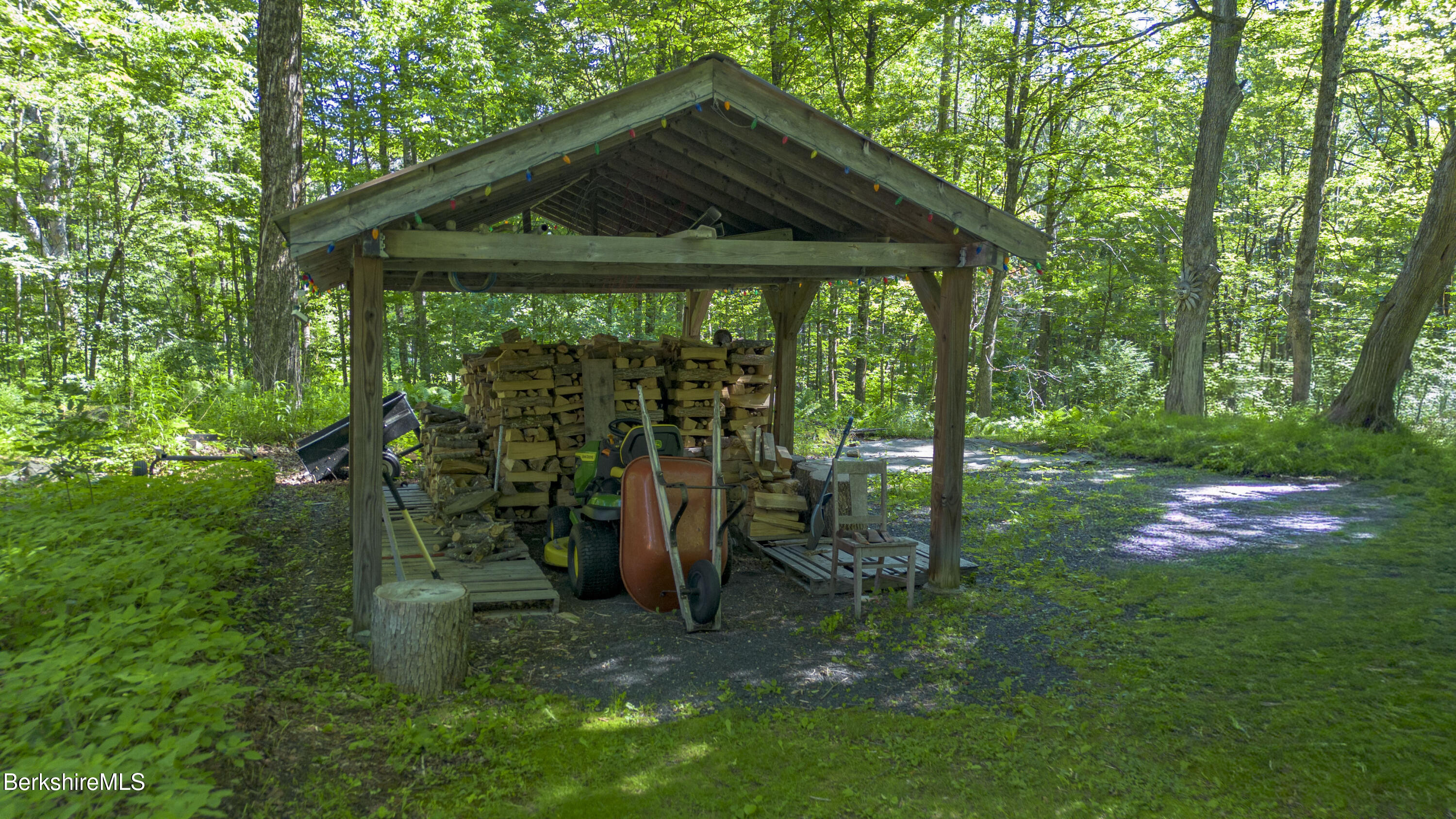 255 High St Hill Road Windsor, MA 01270 - Photo 26 of 34 Wood storage area