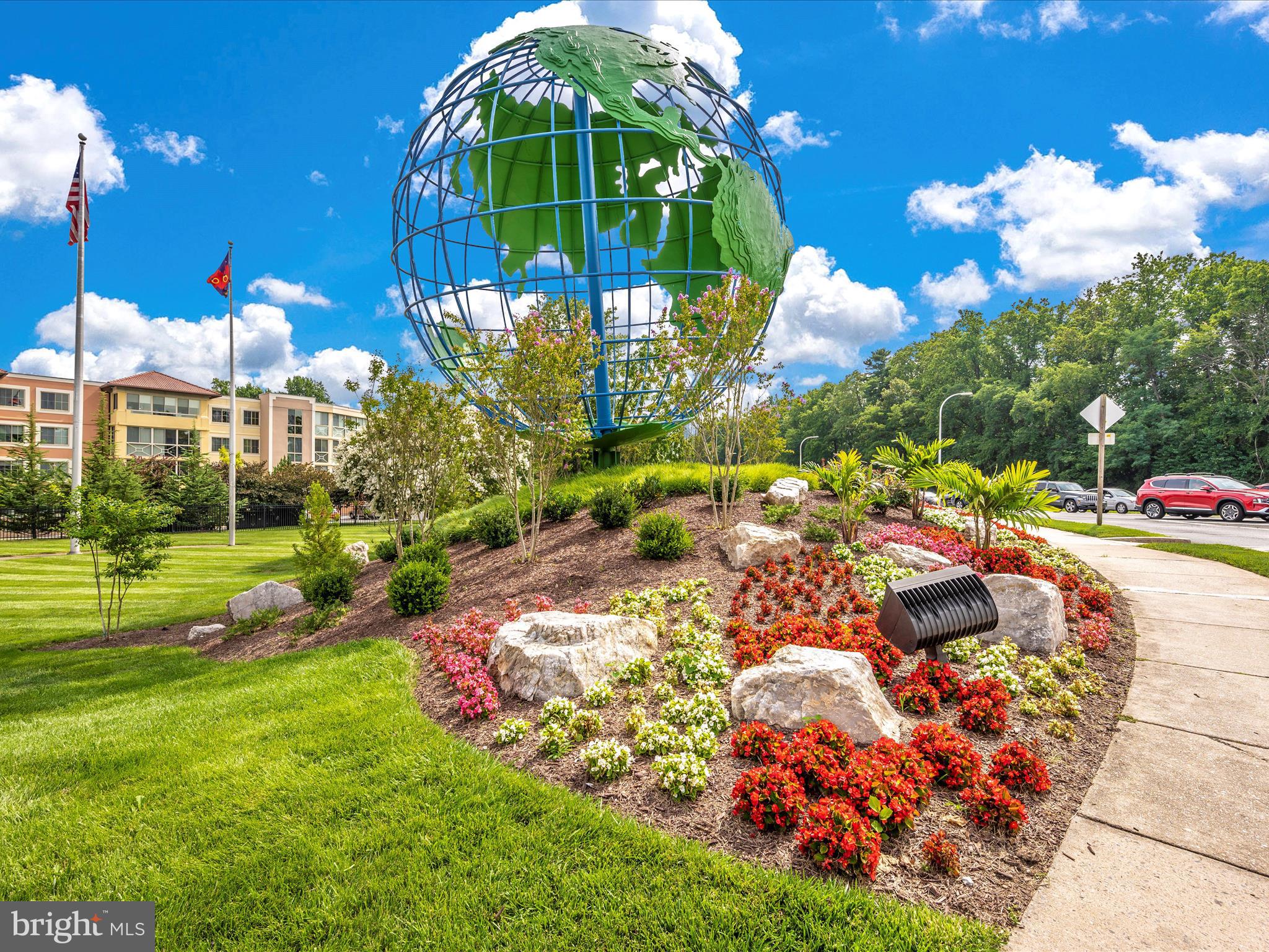 14809 Pennfield Circle, Unit 402 Silver Spring, MD 20906 - Photo 44 of 59 a view of a garden