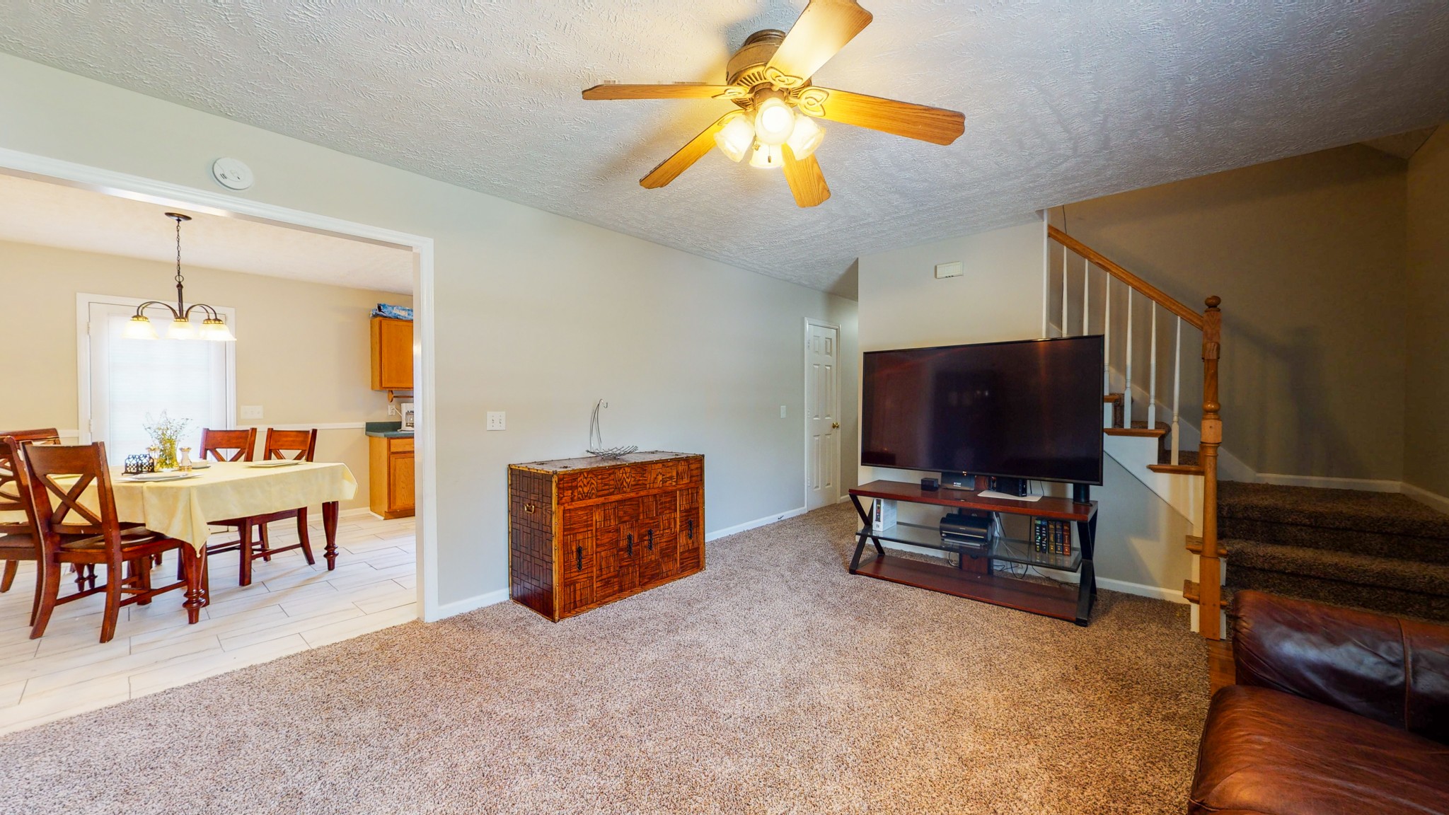 3718 Maple Lane Murfreesboro, TN 37129 - Photo 5 of 30 a living room with furniture and a flat screen tv