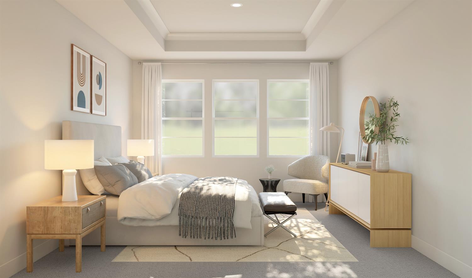 1817 Tanzanite Manteca, CA 95336 - Photo 13 of 15 a living room with furniture and a large window