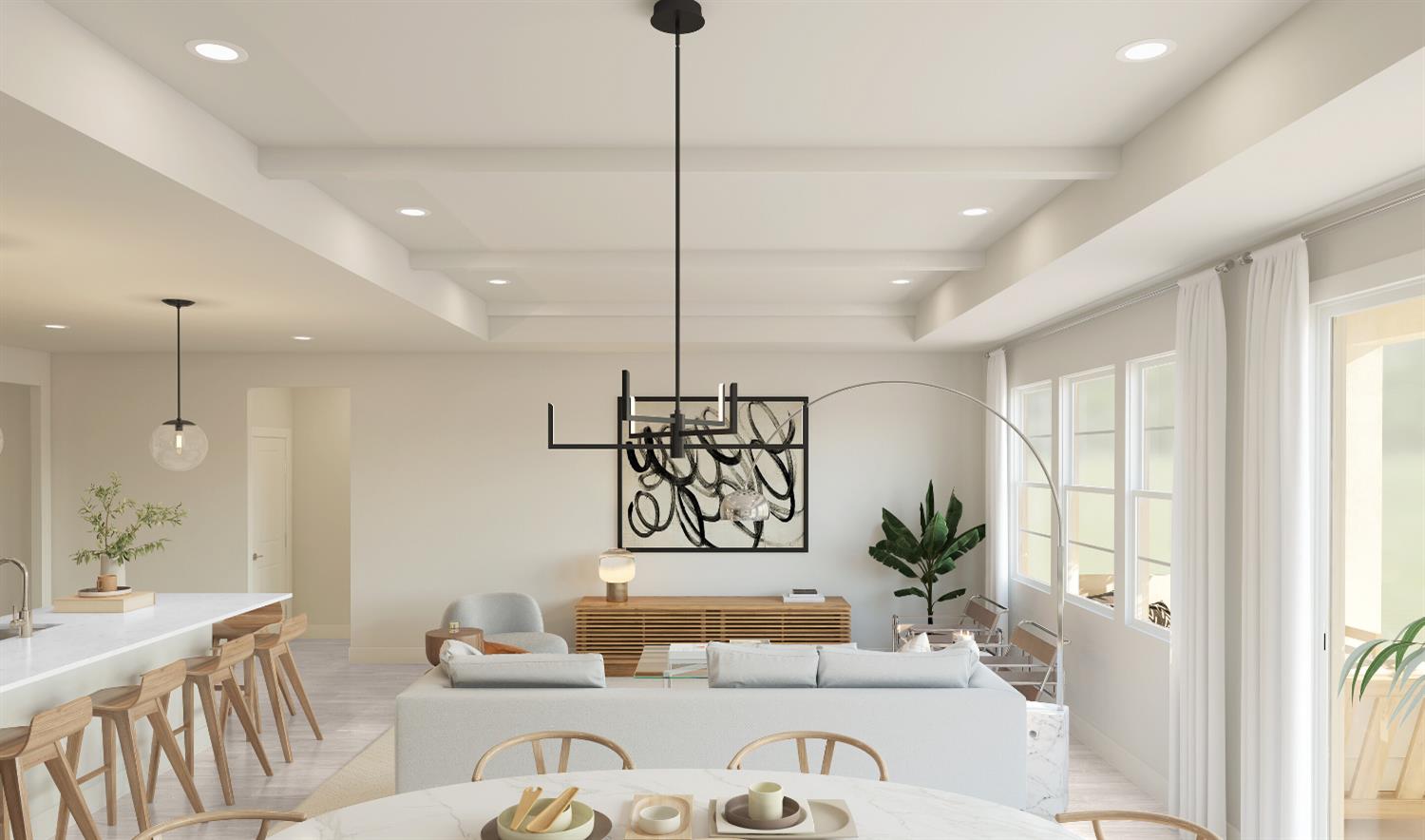 1817 Tanzanite Manteca, CA 95336 - Photo 6 of 15 a living room with furniture and a large window