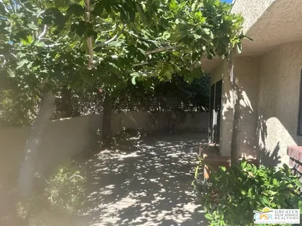 a view of a lake from a building