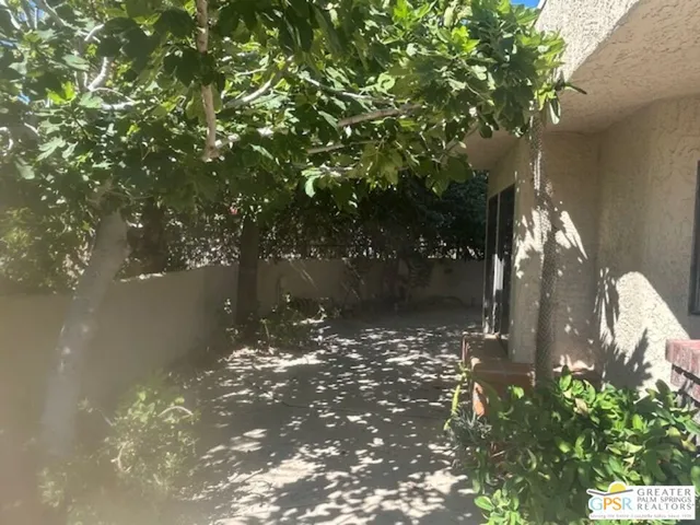 a view of a lake from a building