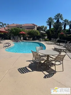 a view of a lake with a mountain in the background