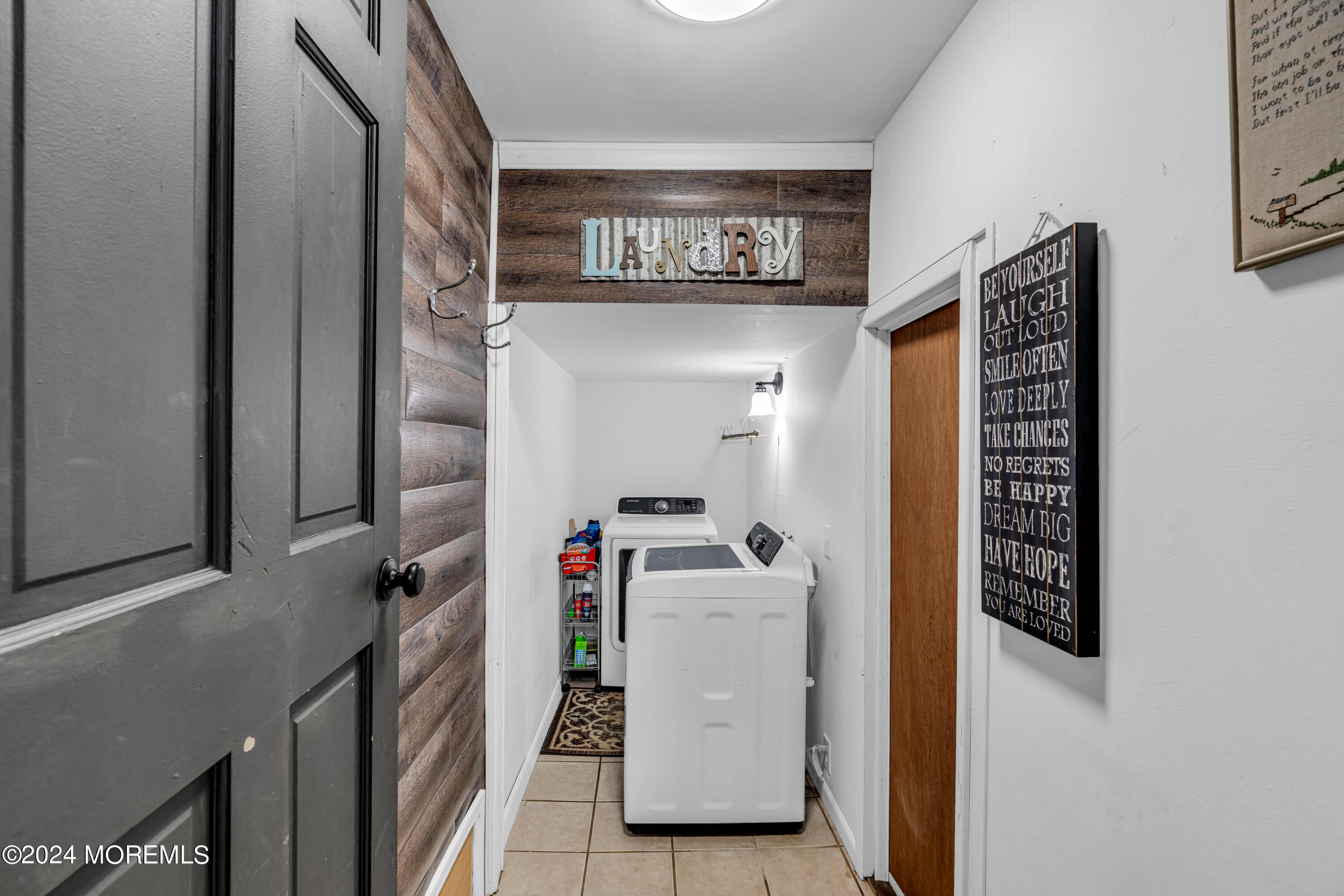 2 Maple Avenue Freehold, NJ 07728 - Photo 21 of 41 a utility room with dryer and washer