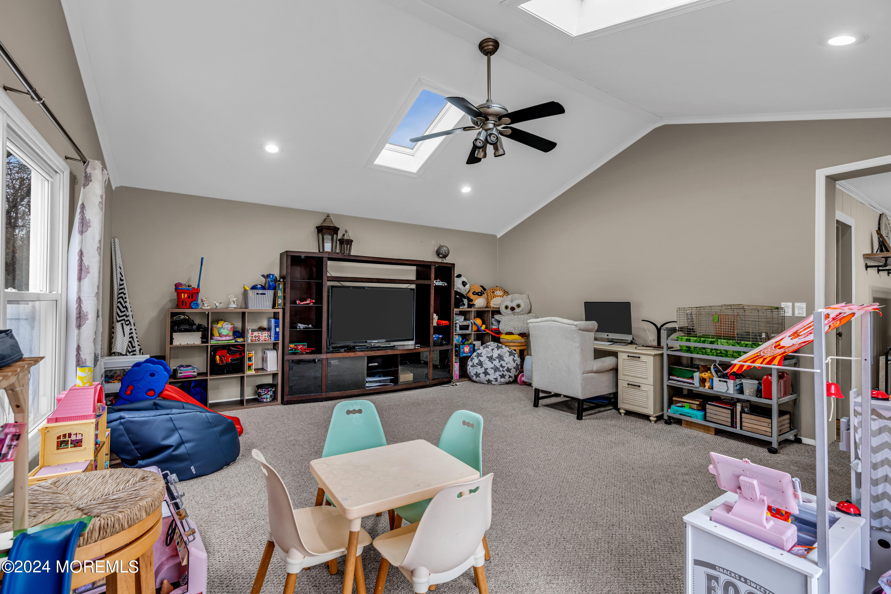 2 Maple Avenue Freehold, NJ 07728 - Photo 10 of 41 a living room with furniture and a flat screen tv