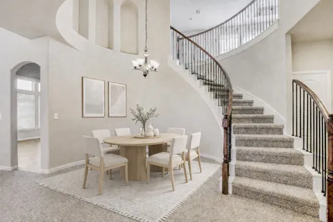 a view of entryway and hall