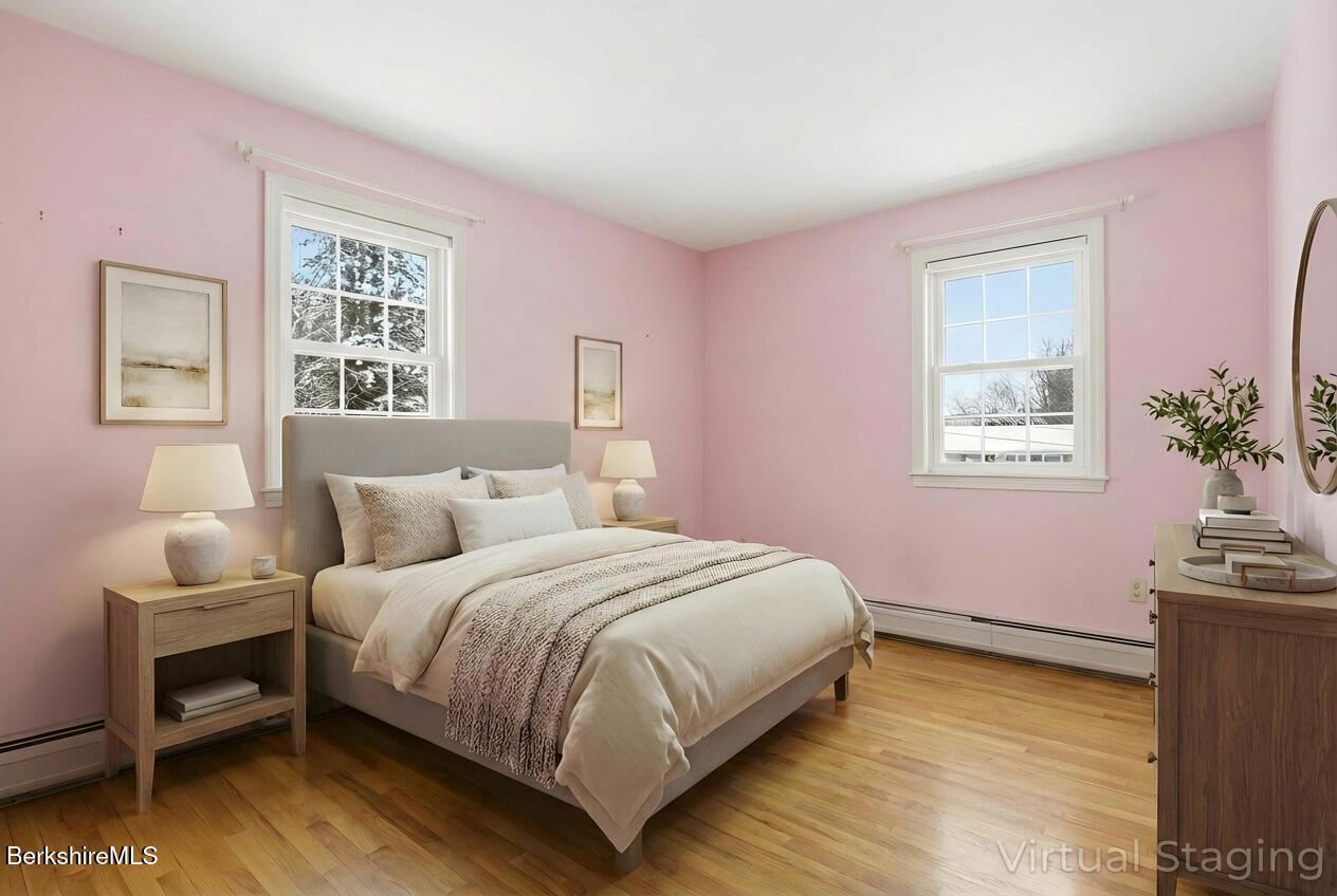 121 Kittredge Road Pittsfield, MA 01201 - Photo 27 of 38 a bedroom with a bed and a window
