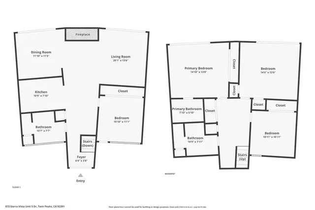 $289,000 | 872 Sierra Vista Drive, Unit 5, Twin Peaks, CA 92391