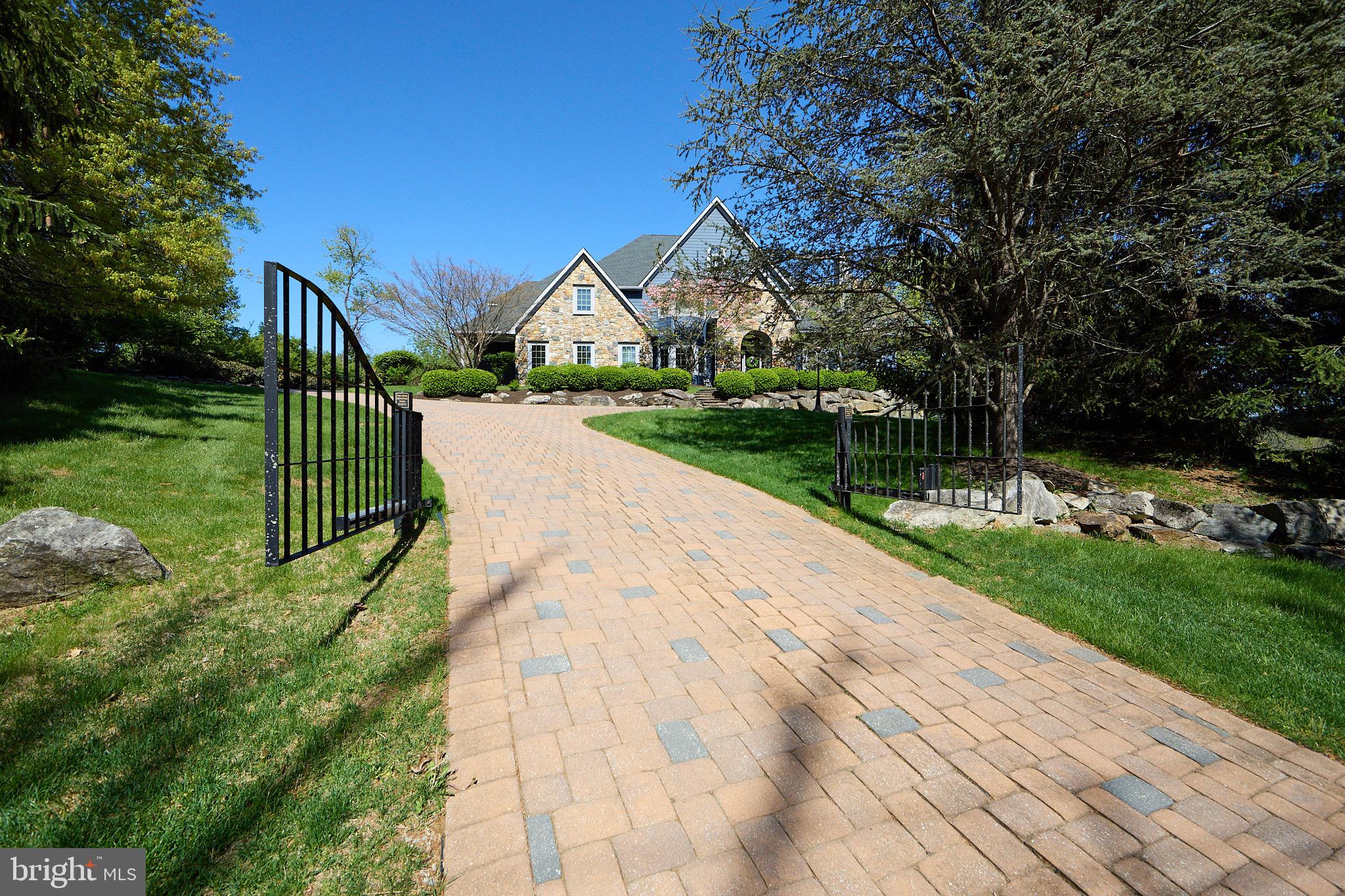1012 Bodine Road Chester Springs, PA 19425 - Photo 1 of 47 Front Gated Entry