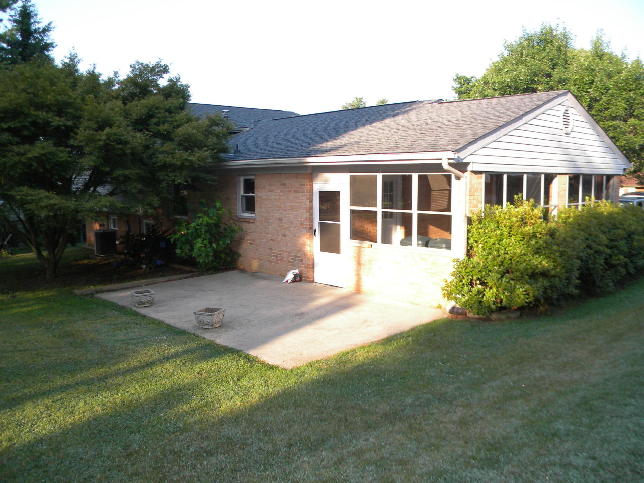 714 Mason Road Vinton, VA 24179 - Photo 14 of 16 Rear View & Patio Area