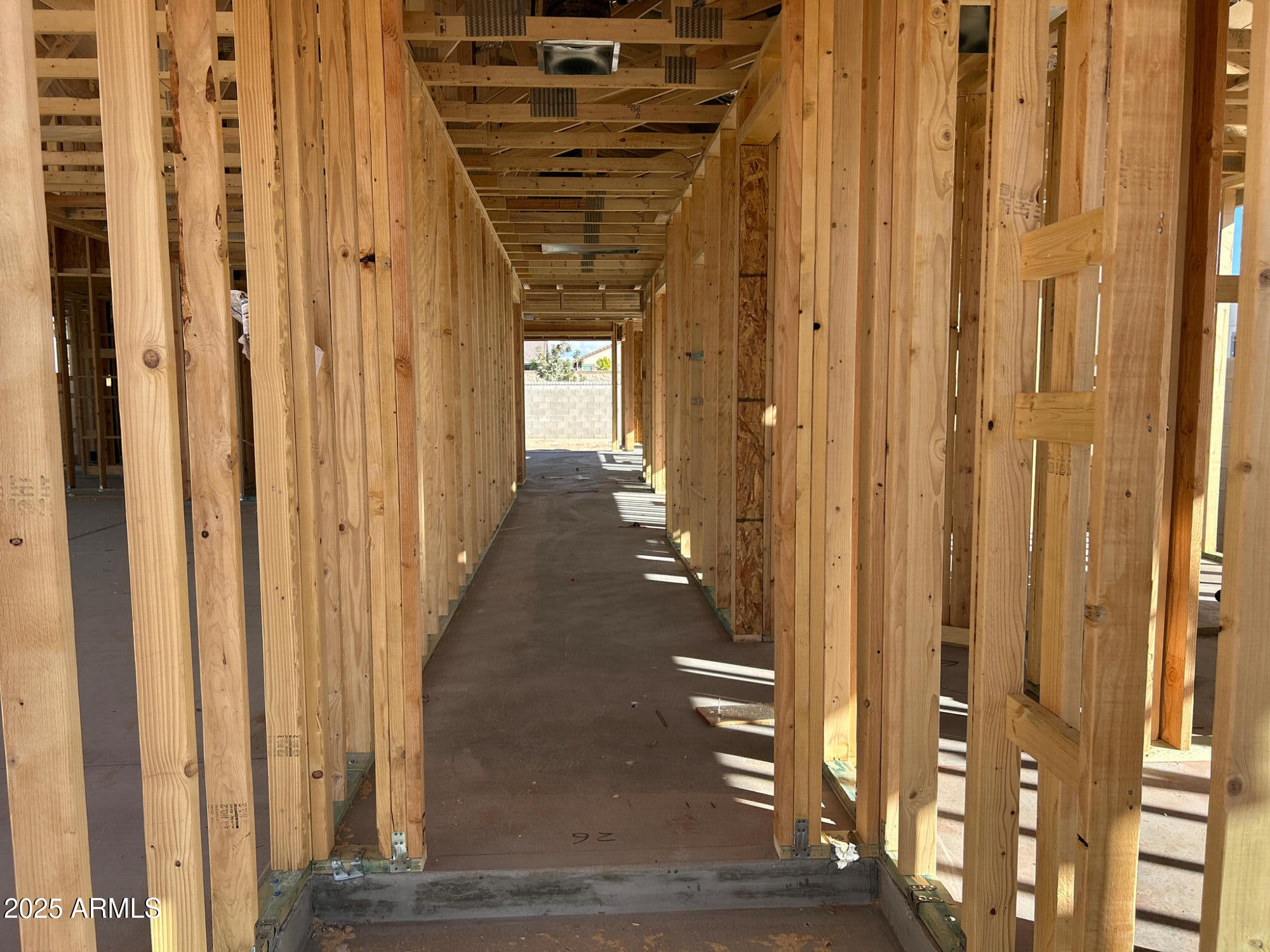 32057 Lone Rancher Way San Tan Valley, AZ 85140 - Photo 4 of 36 a view of a hallway with wooden door