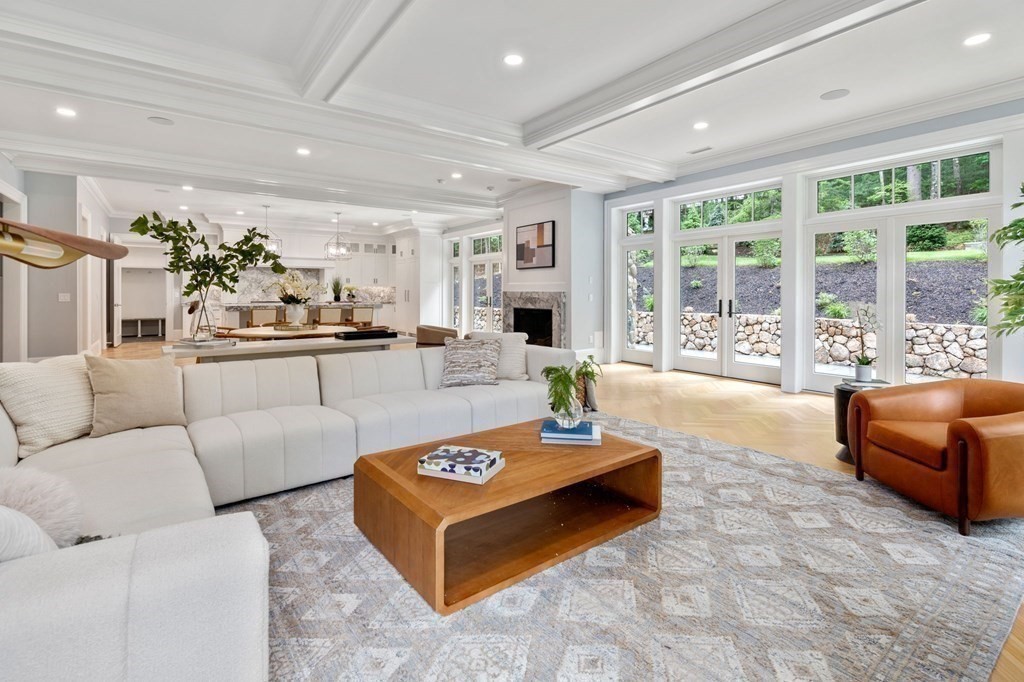 192 Pond Road Wellesley, MA 02482 - Photo 11 of 41 a living room with furniture and a large window