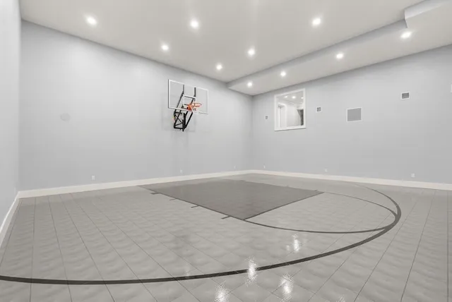 a view of a big room