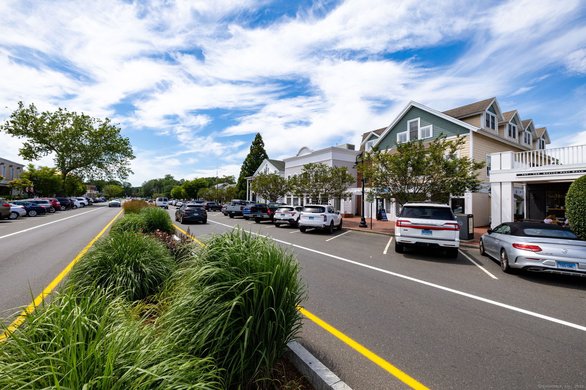 885 Boston Post Road Madison, CT 06443 - Photo 11 of 22 a view of street with parked cars
