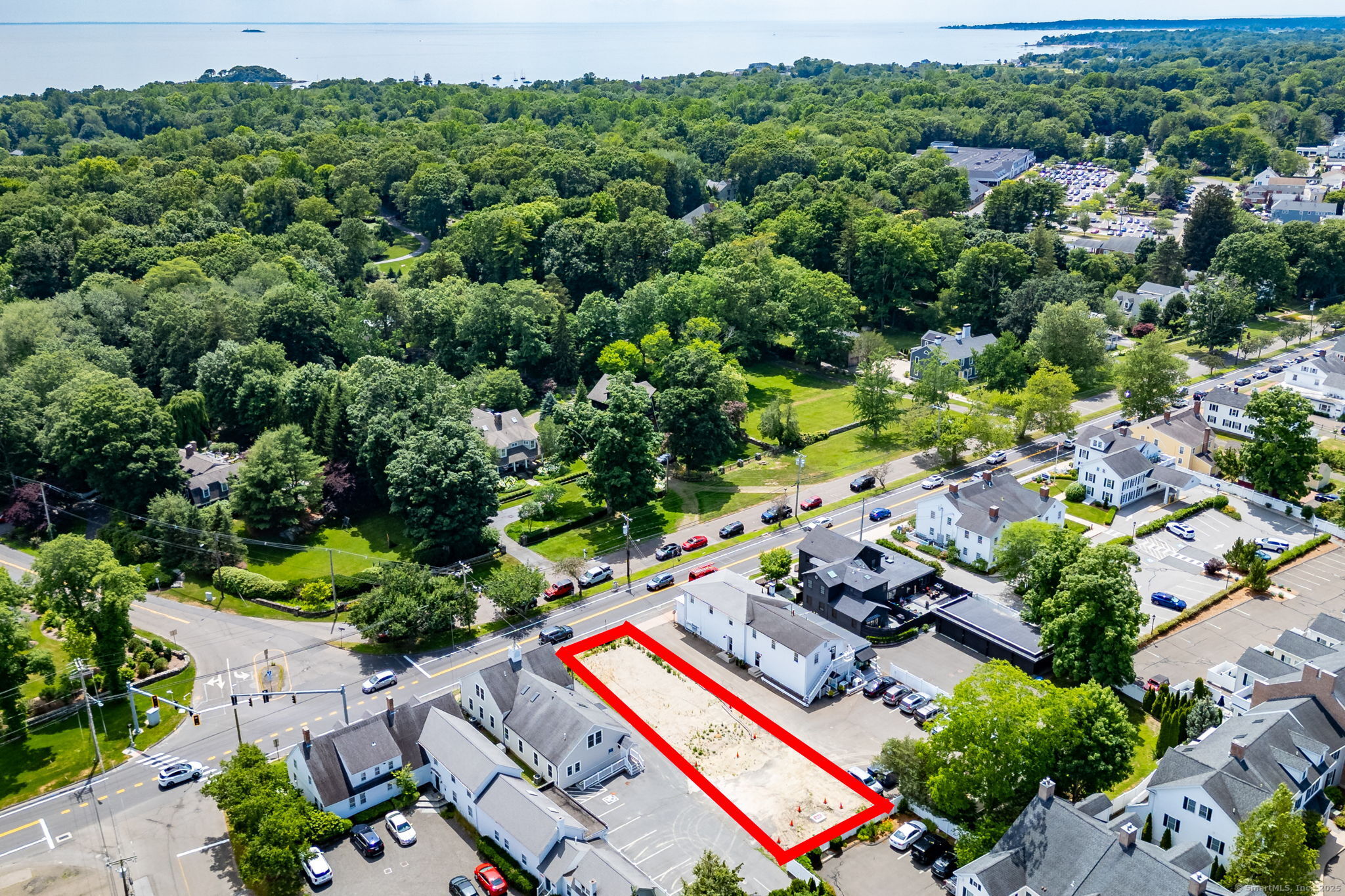 885 Boston Post Road Madison, CT 06443 - Photo 2 of 22 an aerial view of residential house with outdoor space and street view