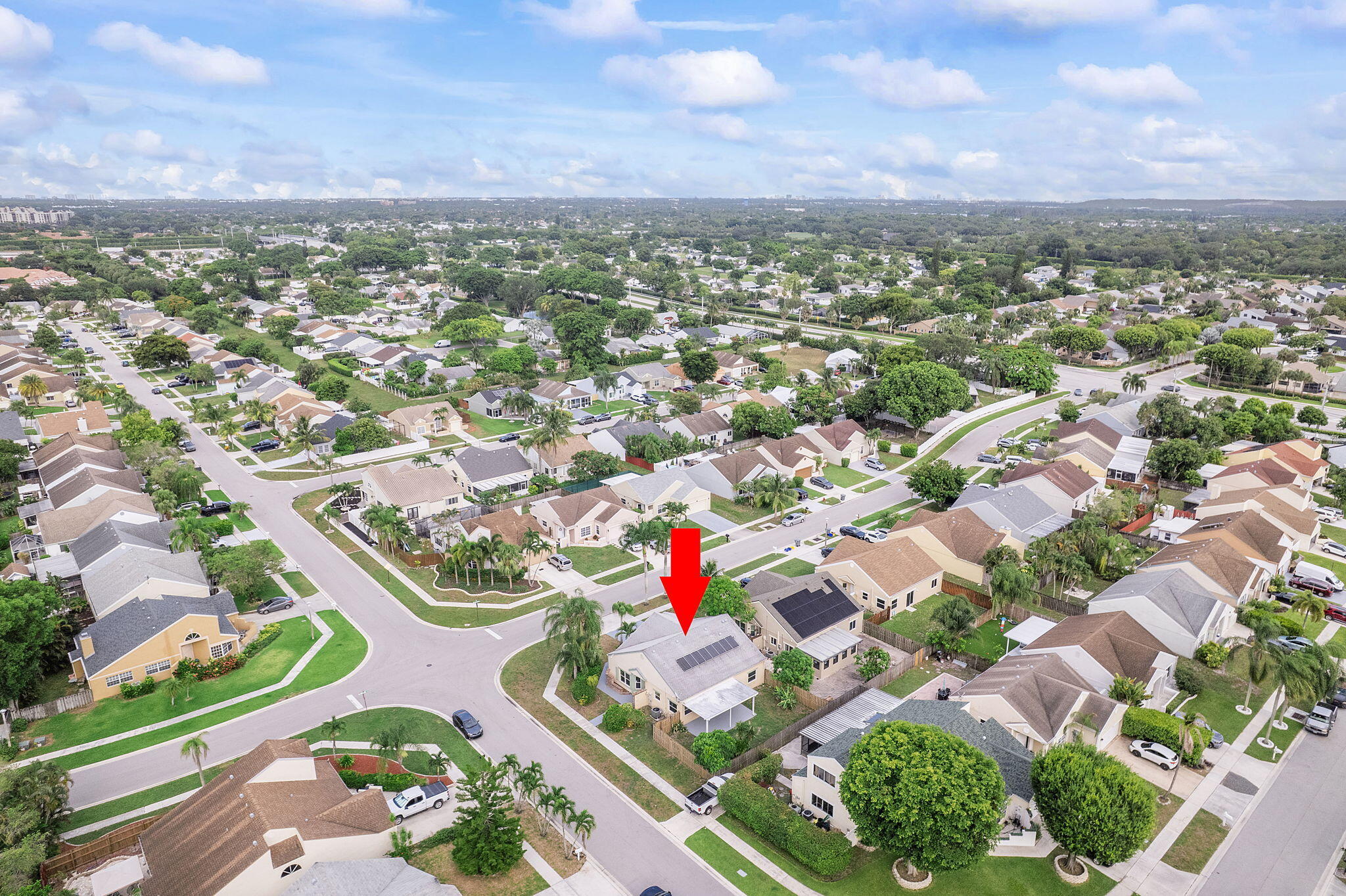 23157 Old Inlet Bridge Drive Boca Raton, FL 33433 - Photo 35 of 39 an aerial view of residential houses with outdoor space