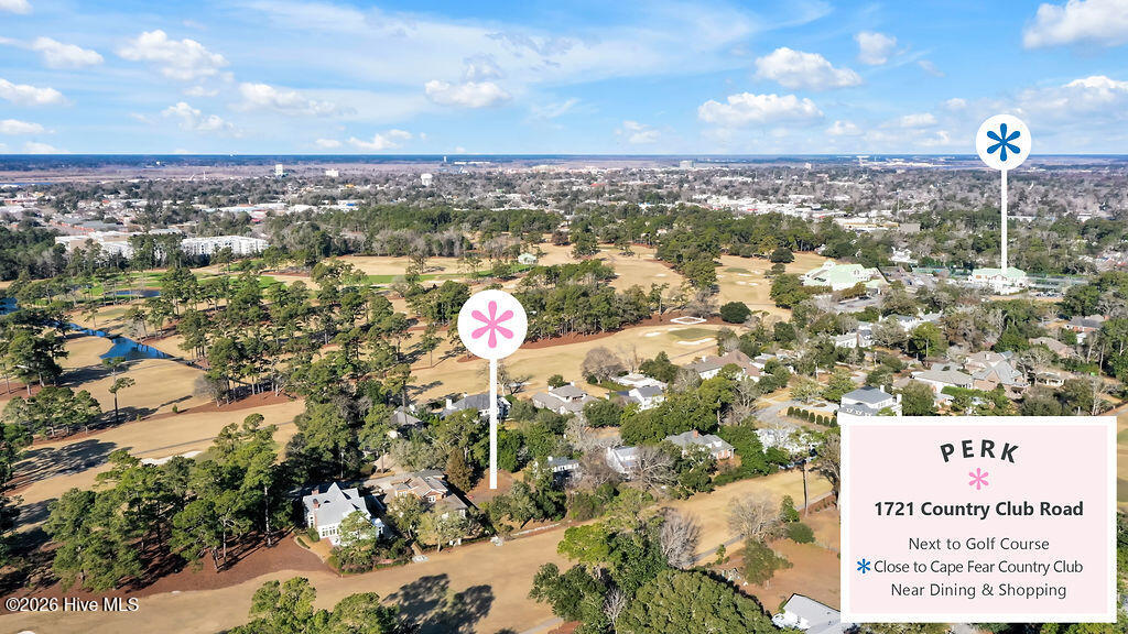 1721 Country Club Road Wilmington, NC 28401 - Photo 9 of 16 1721CountryClubRoadDrone-Perks