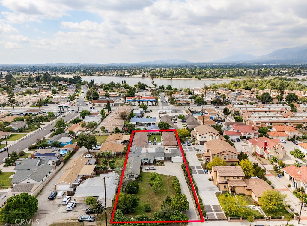 5227 Hammill Road El Monte, CA 91732 - Photo 49 of 51 Aerial with Lot Lines