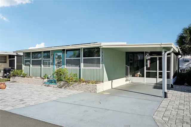 a house view with a outdoor space