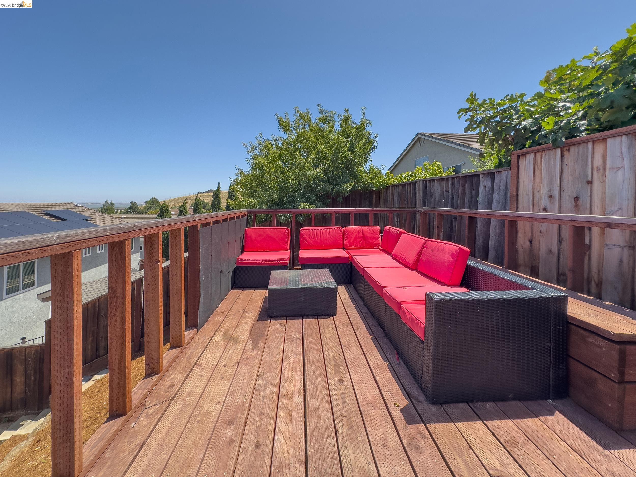 512 Burdick Drive Bay Point, CA 94565 - Photo 46 of 50 Spacious outdoor deck featuring natural wood flooring and railing