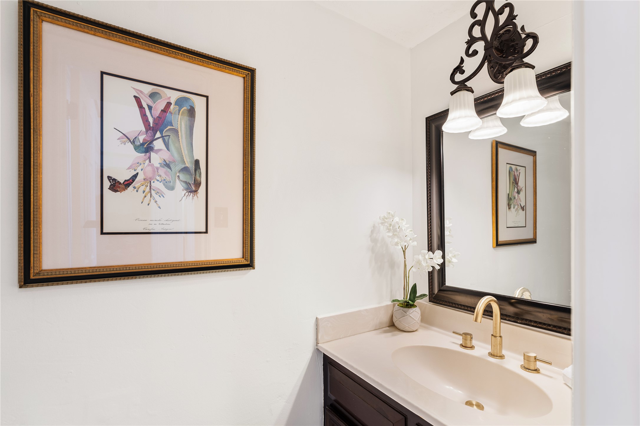 16011 Stratton Park Drive Spring, TX 77379 - Photo 44 of 47 a bathroom with a sink and a mirror