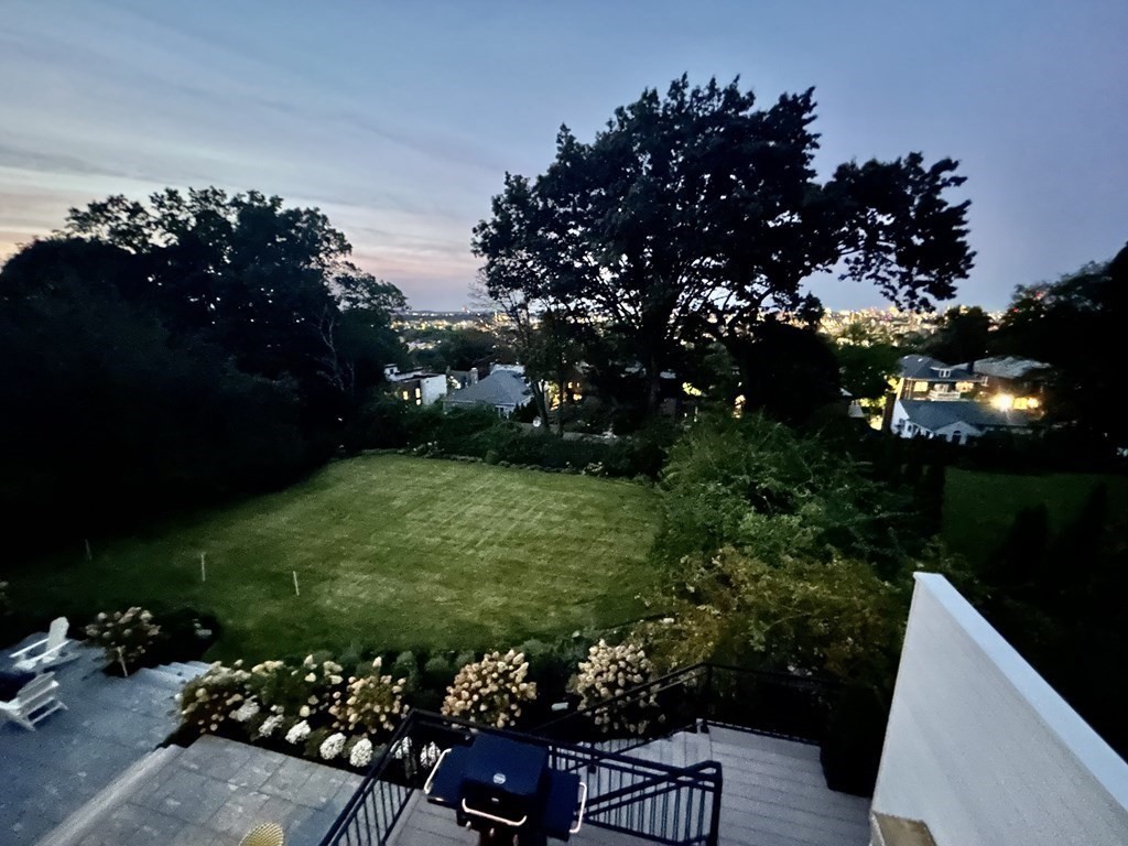 111 Jordan Road Brookline, MA 02446 - Photo 20 of 42 a view of a garden with a flower garden