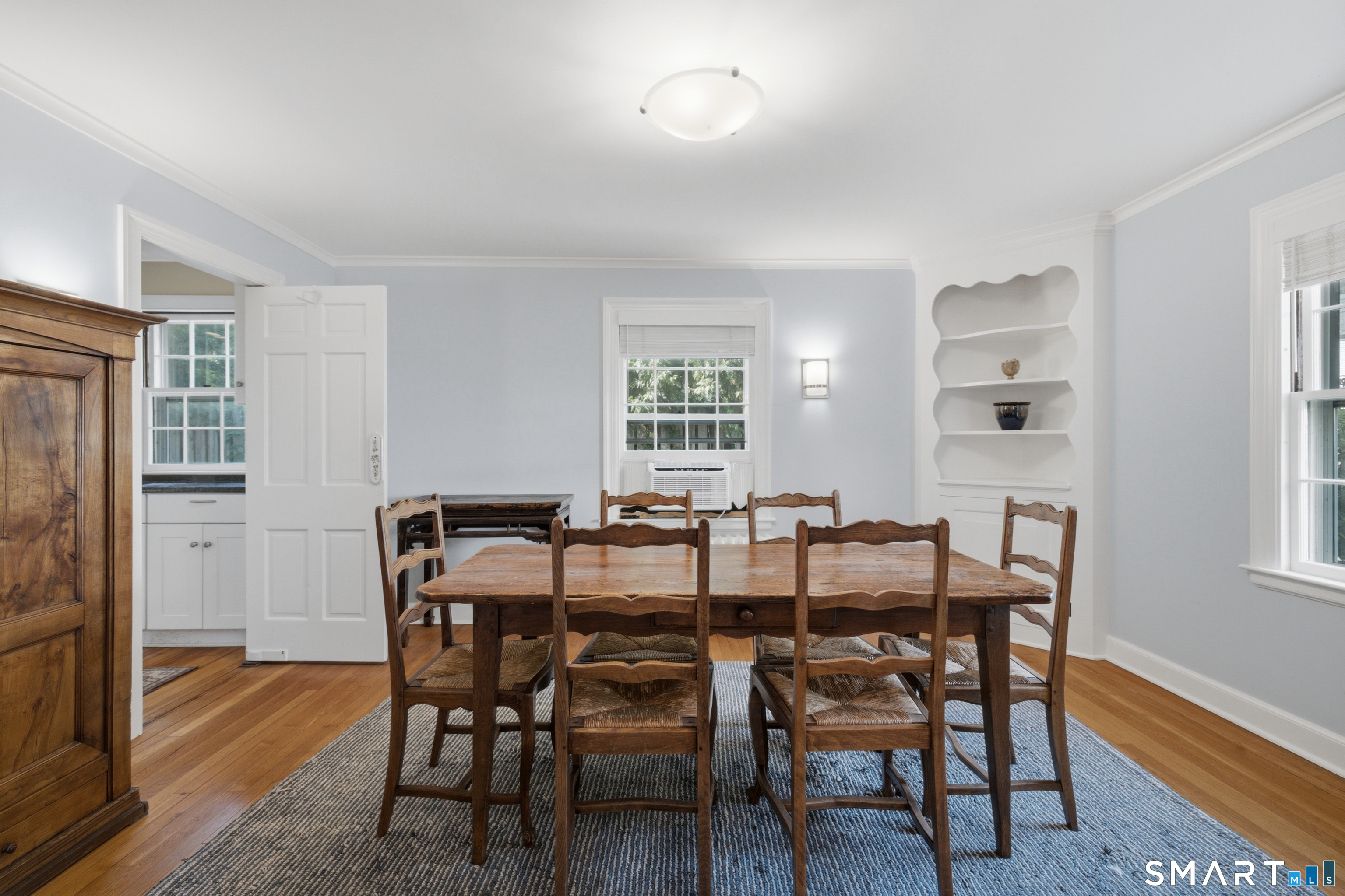 9 Stratford Road West Hartford, CT 06117 - Photo 8 of 40 The formal dining room blends function and style with a custom built-in hutch providing both display and storage options