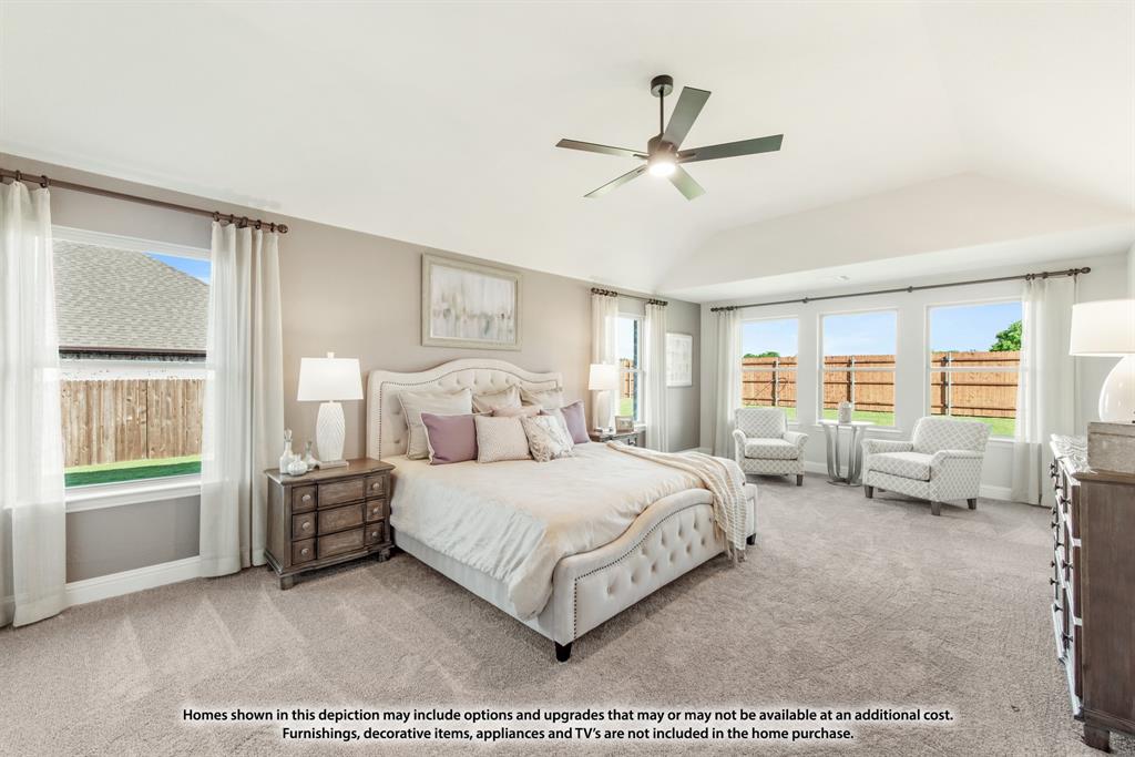 315 Spring Circle Red Oak, TX 75154 - Photo 23 of 40 a bedroom with a bed couch and a window