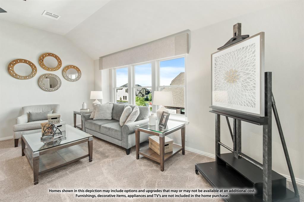 315 Spring Circle Red Oak, TX 75154 - Photo 29 of 40 a living room with furniture a window and a table