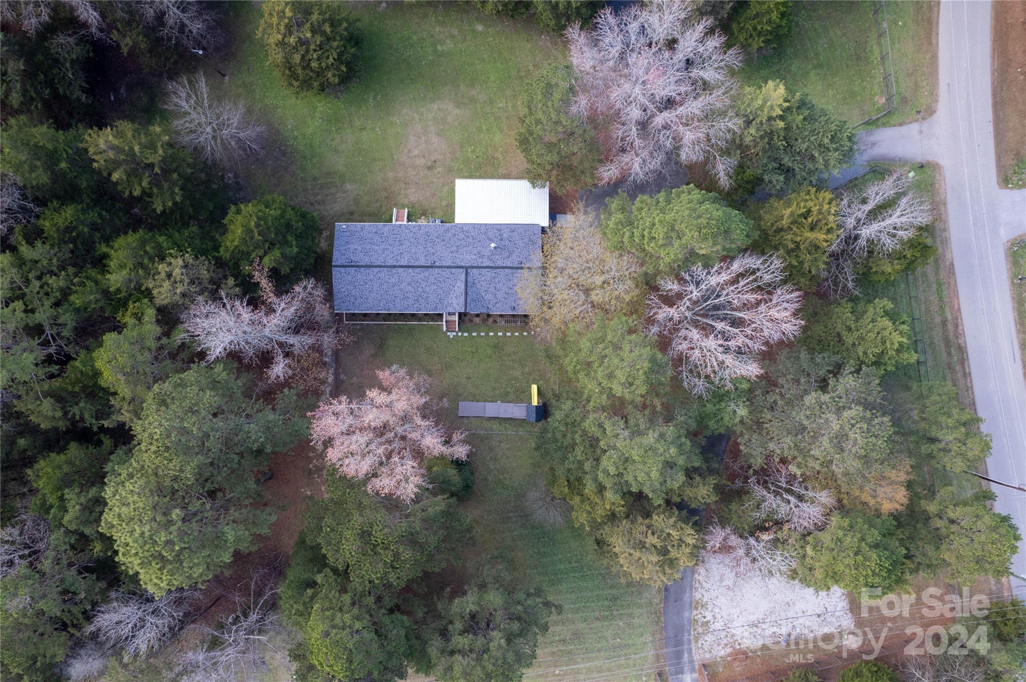 2852 South Anderson Road Catawba, SC 29704 - Photo 4 of 48 an aerial view of a house with a yard