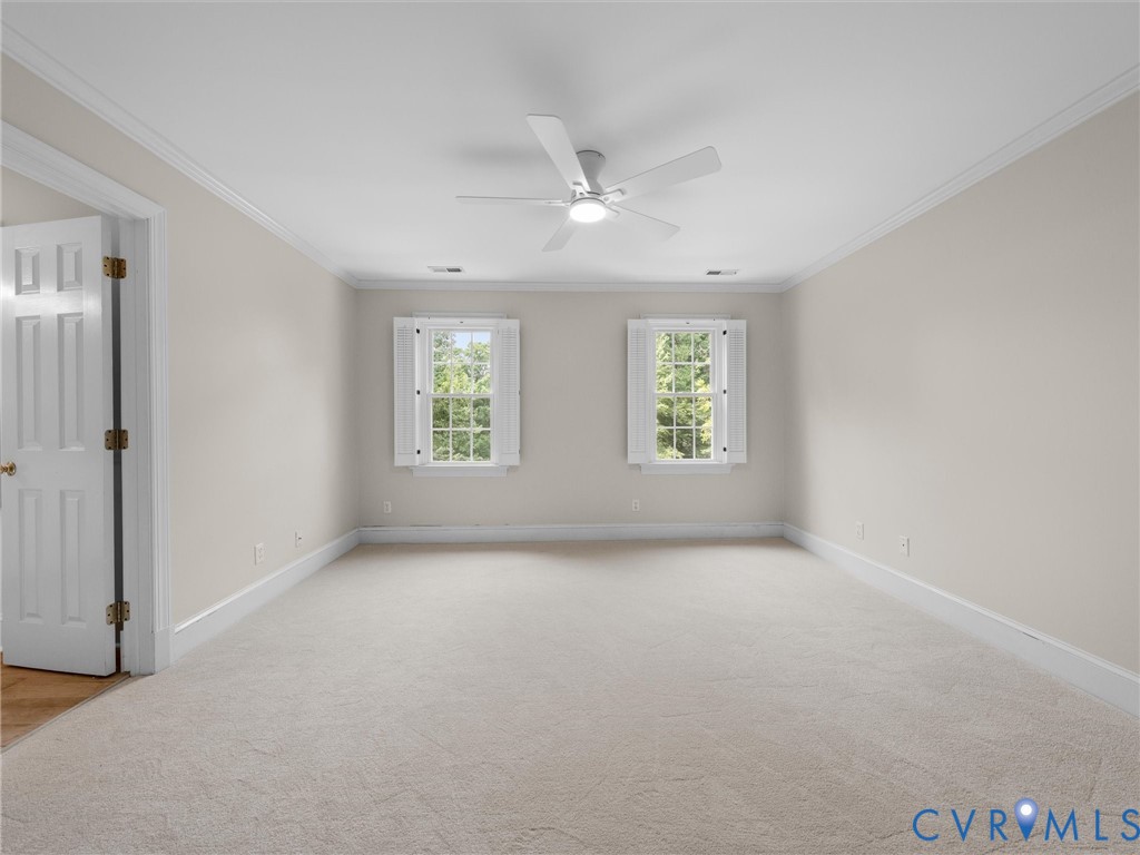 2011 Gamelaw Court Midlothian, VA 23113 - Photo 53 of 77 an empty room with windows and closet