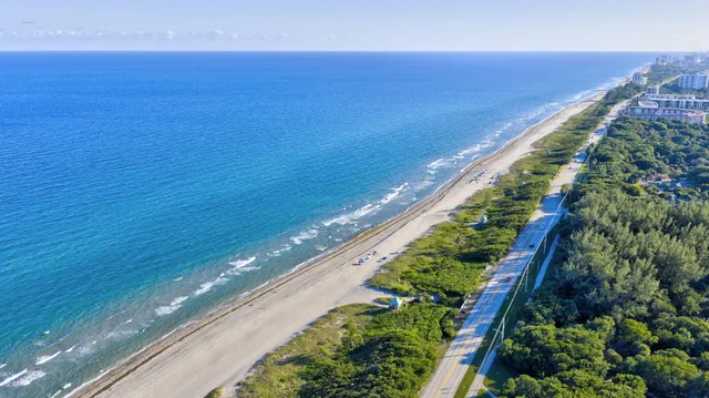 a view of sky from a balcony