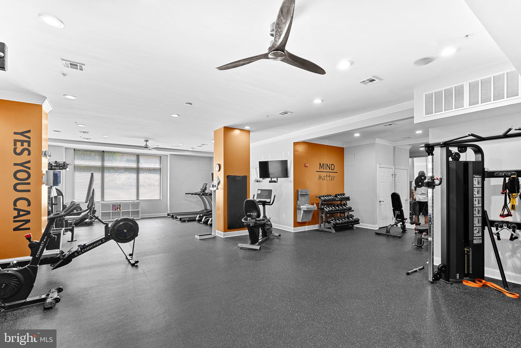 12001 Market Street, Unit 106 Reston, VA 20190 - Photo 33 of 45 a view of a room with gym equipment