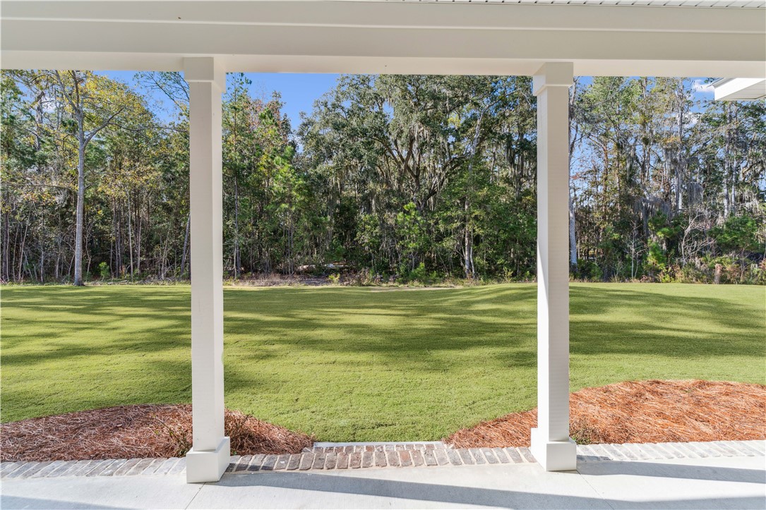 168 Old Wharf Road Brunswick, GA 31523 - Photo 25 of 41 covered back porch