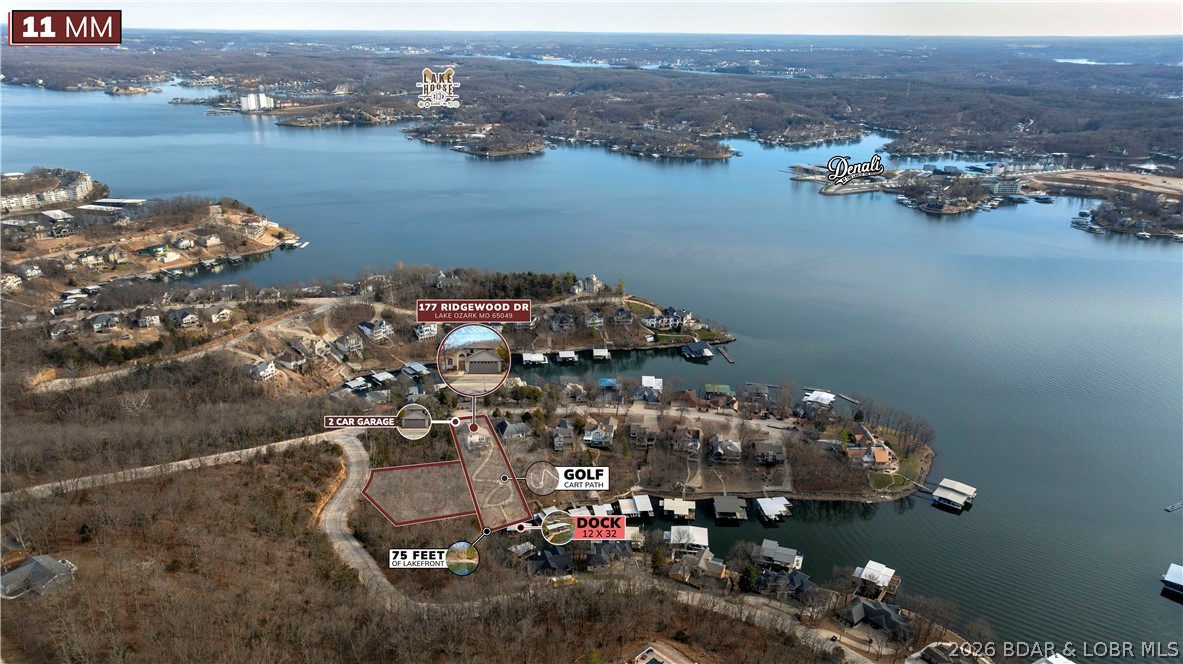 177 Ridgewood Drive Lake Ozark, MO 65049 - Photo 2 of 40 Lot Lines Approximate