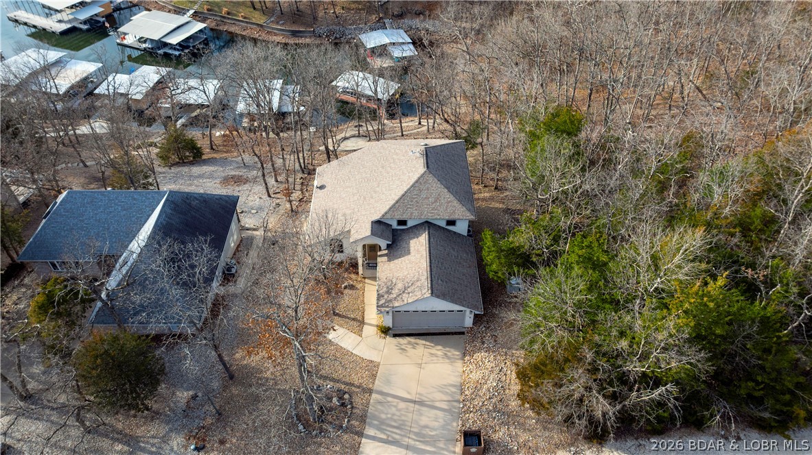 177 Ridgewood Drive Lake Ozark, MO 65049 - Photo 36 of 40 Overhead shot featuring nice parking and golf cart
