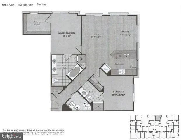$675,000 | 2200 North Westmoreland Street, Unit 516, Arlington, VA 22213