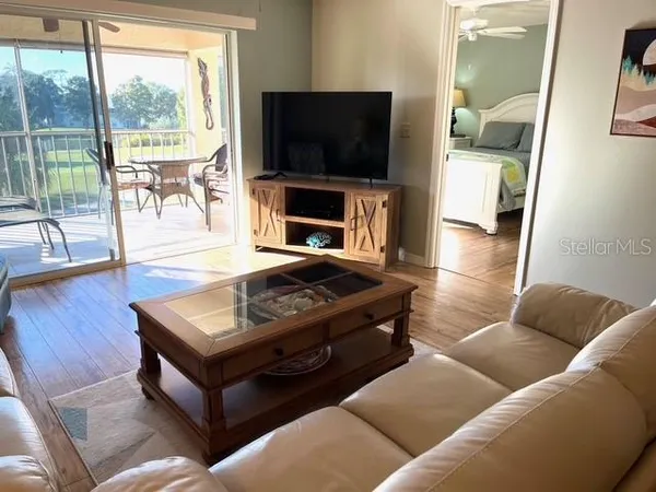 a view of wooden floor