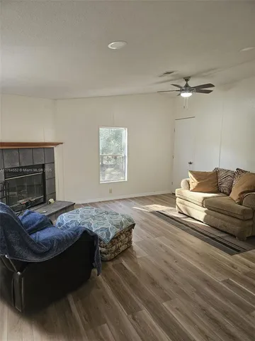 a view of wooden floor