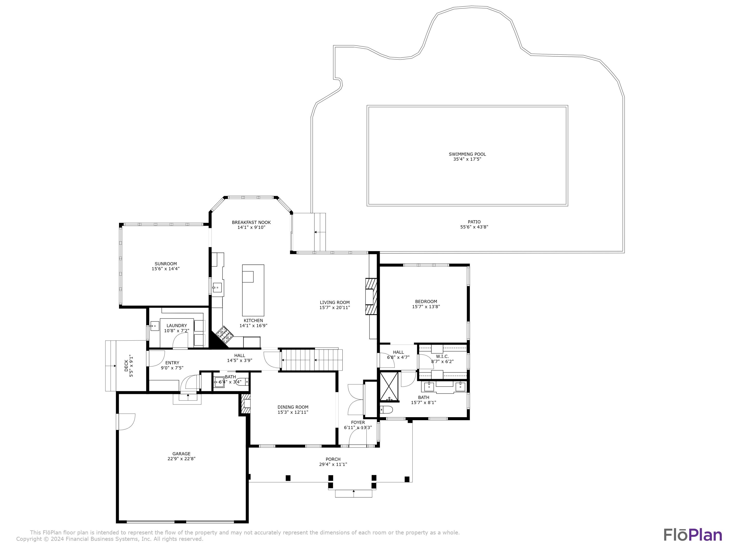 736 Long Pond Road Brewster, MA 02631 - Photo 96 of 97 First Floor Plan
