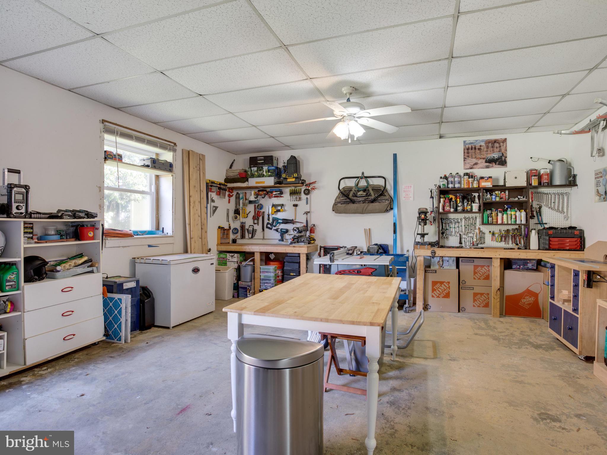 950 Mayo Road Edgewater, MD 21037 - Photo 30 of 46 Fantastic Workshop Space with Exhaust Vent