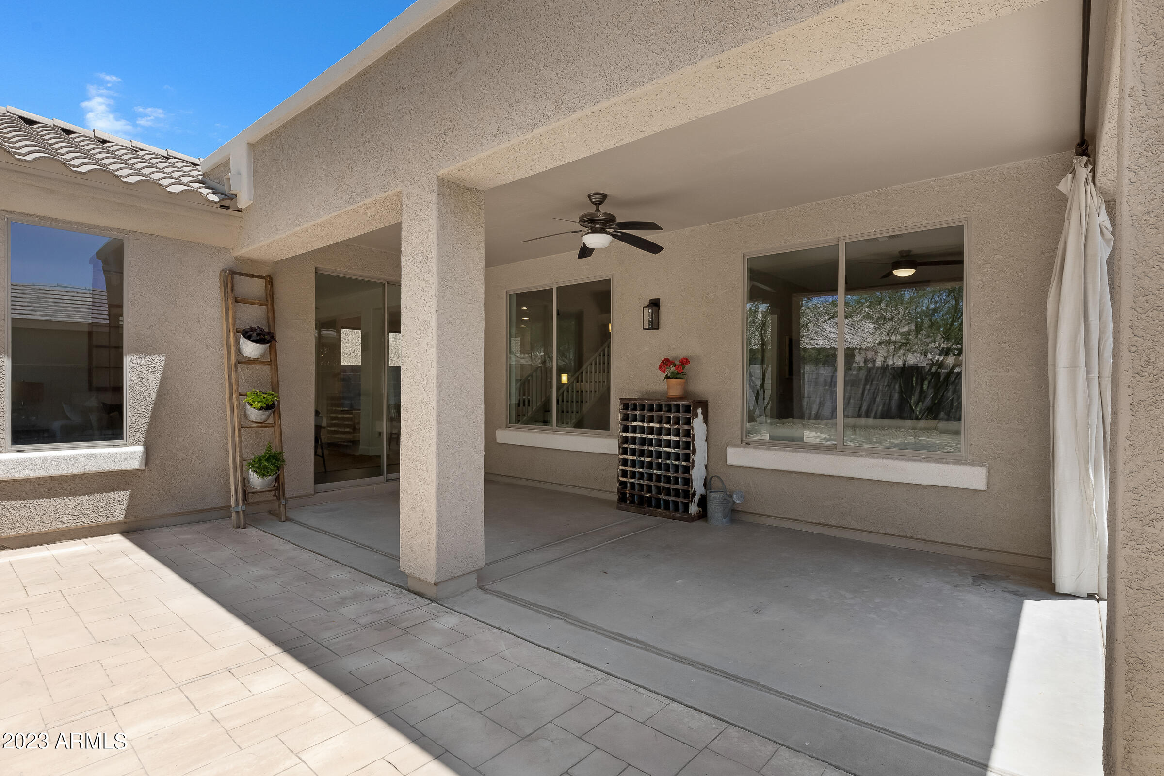 4736 East Timberline Road Gilbert, AZ 85297 - Photo 40 of 49 a view of front door with furniture and a bathroom
