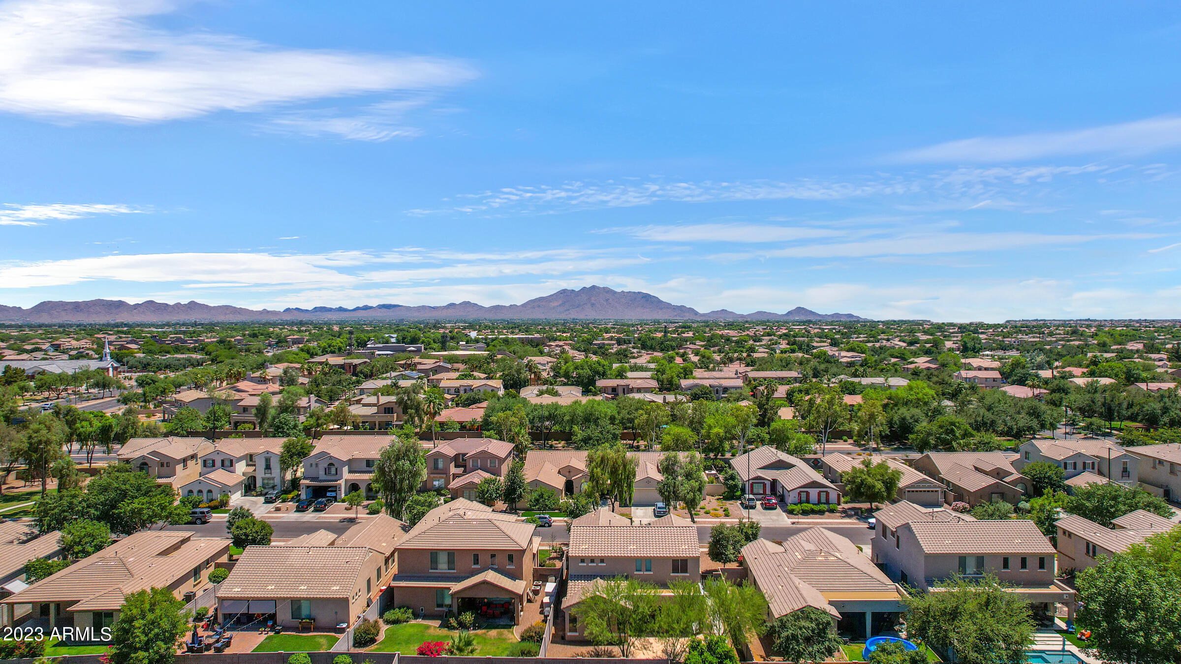 4736 East Timberline Road Gilbert, AZ 85297 - Photo 45 of 49 a view of a city