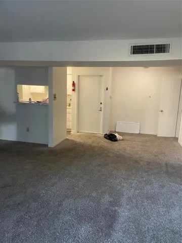 a view of empty room