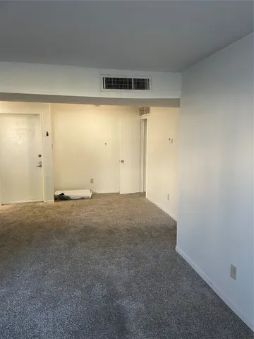 a view of empty room