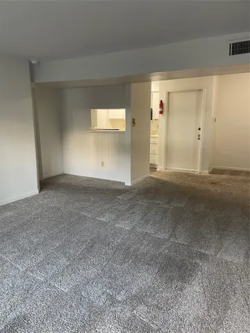 a view of empty room